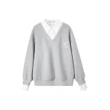 Светло-серый меланж