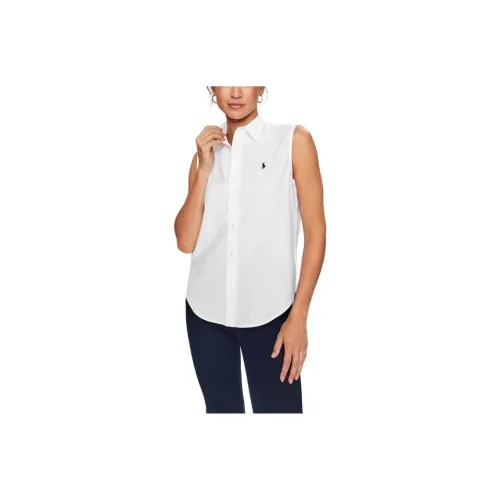 Polo Ralph Lauren Белые Женские Рубашки