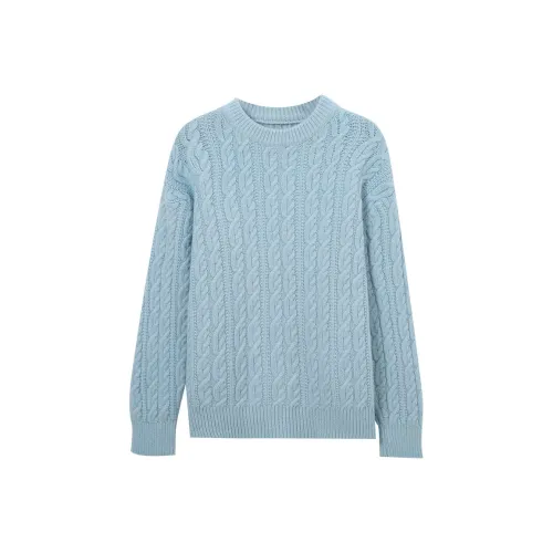 SUSANSAN Трикотаж Женский Небесно-Синий