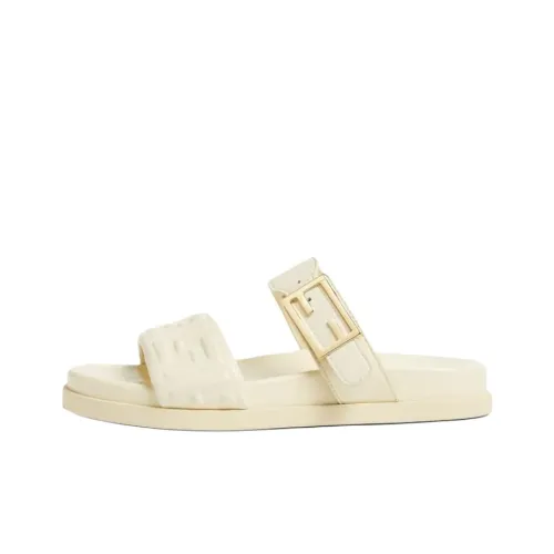 FENDI Feel Шлепанцы Женские Белые