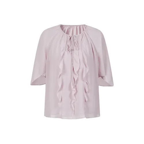 JZ. ANNAKRO Женские Шифоновые Рубашки