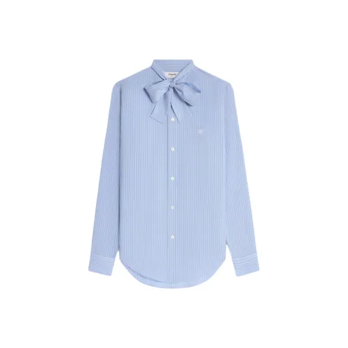 CELINE Синие Женские Рубашки