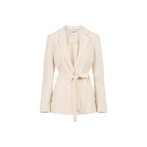 Цвет айсберга Куртки Пальто Женские Розовый