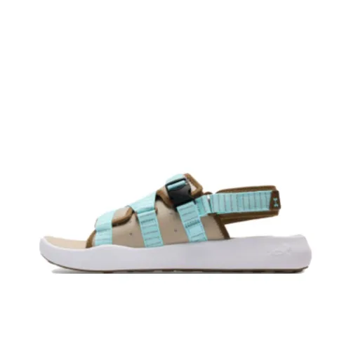 Under Armour Пляжные сандалии Унисекс Синий Коричневый