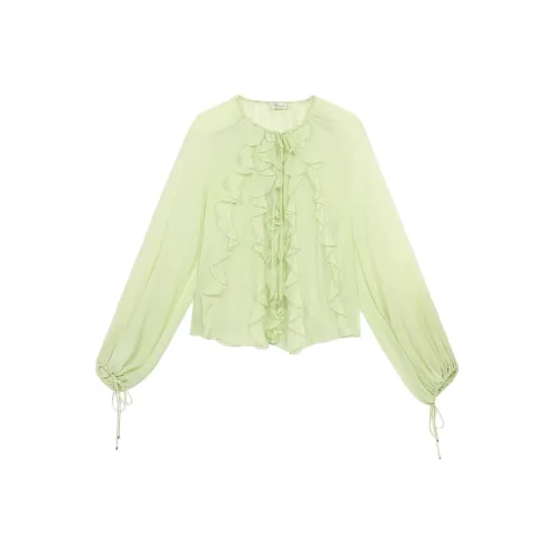 Blumarine Зеленые Женские Рубашки