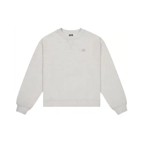 New Balance совместный бренд Толстовка Женская Серого цвета