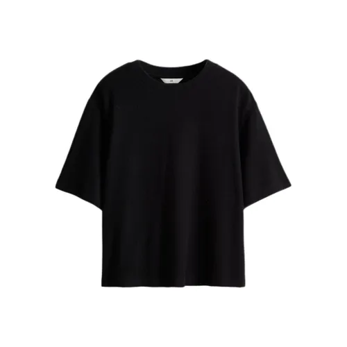 H&M Черные Женские Футболки