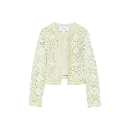 GIAMBATTISTA VALLI SS25 Куртки и Пальто Женские Мятно-Зеленый