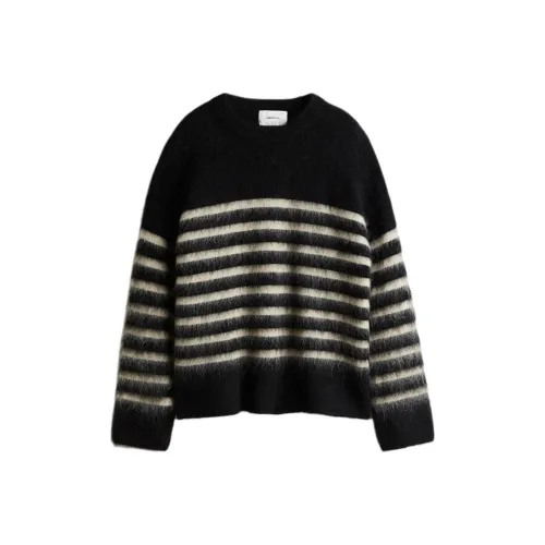 H&M Черные полосы Женские Трикотаж