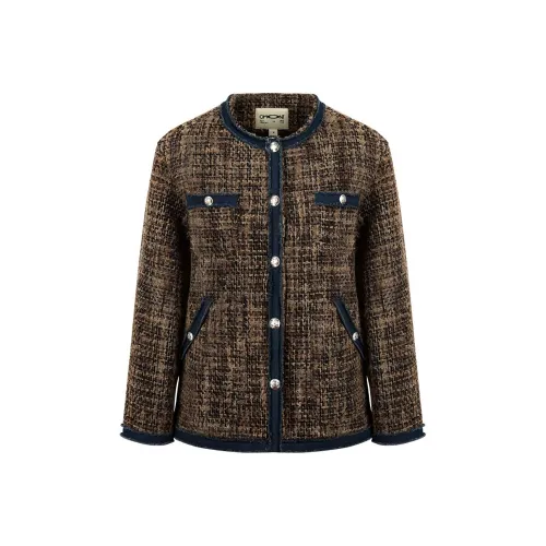 Omont Куртки Пальто Женские Кокос Зеленый Кофейный Коричневый