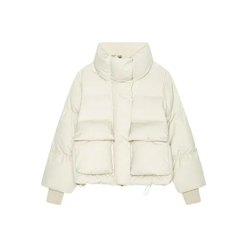 DKNY Пуховик Женский Светлый Абрикос