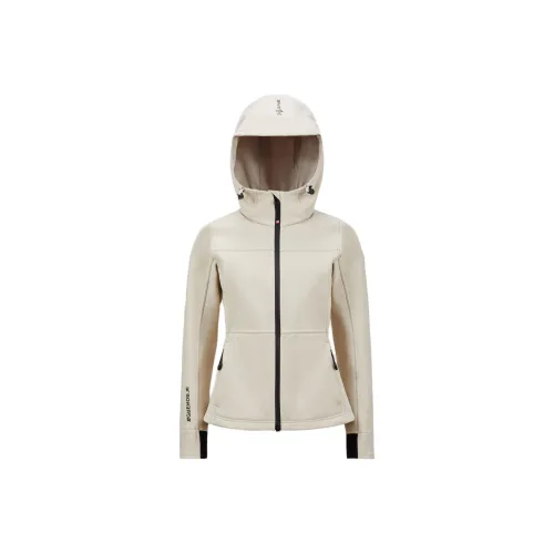Moncler Grenoble Куртки и Пальто Женские Светлый Бежевый