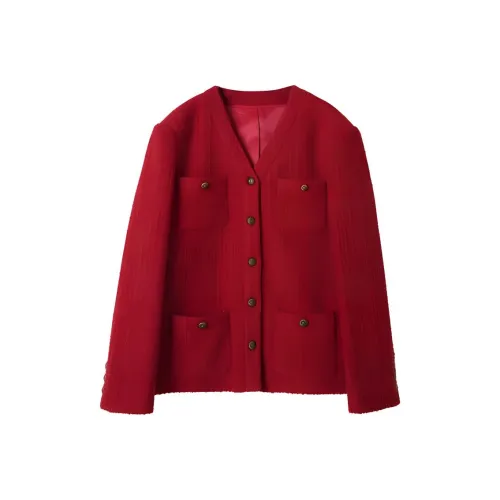 HERLAND Куртки Пальто Женские Red