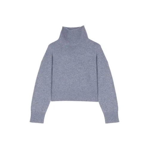 Maje Кашемировый свитер женский серый