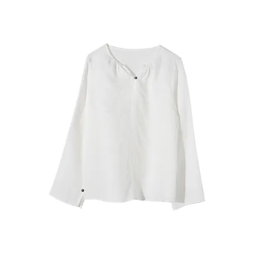 ZIMO Белые Женские Рубашки