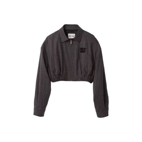 MIU MIU Куртка Женская Гранат Красный