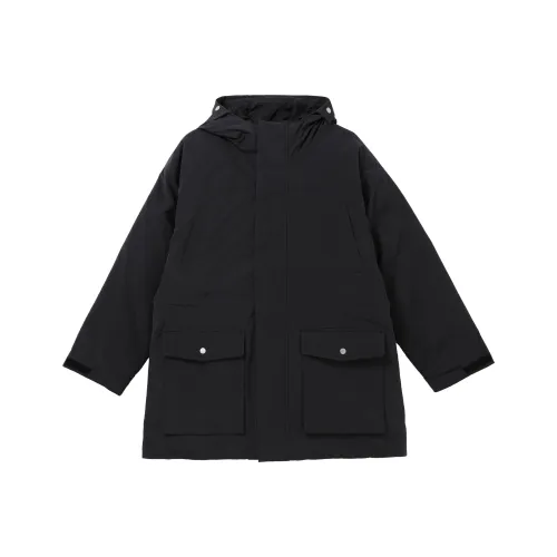 Jordan Black Women's Down Jackets Джордан Черный Женские Пуховики