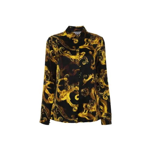 VERSACE JEANS COUTURE Рубашка Женская Черная