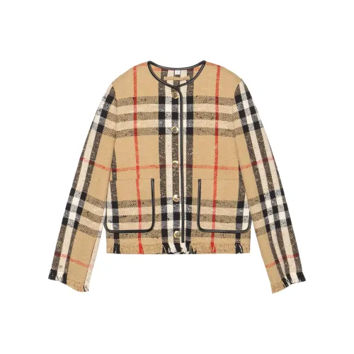 Burberry SS23 Куртки и Пальто Женские Коричневый