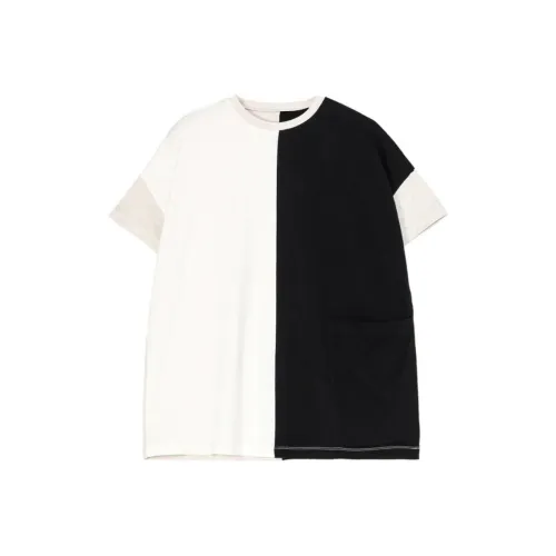 Yohji Yamamoto Черные Женские T-рубашки