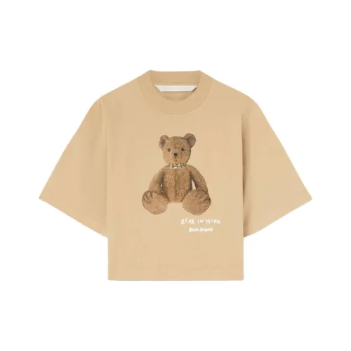 PALM ANGELS Стандартная T-рубашка Женская CAMEL