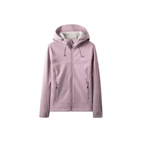 TOREAD Куртки Пальто Женские Холодный Серый Фиолетовый