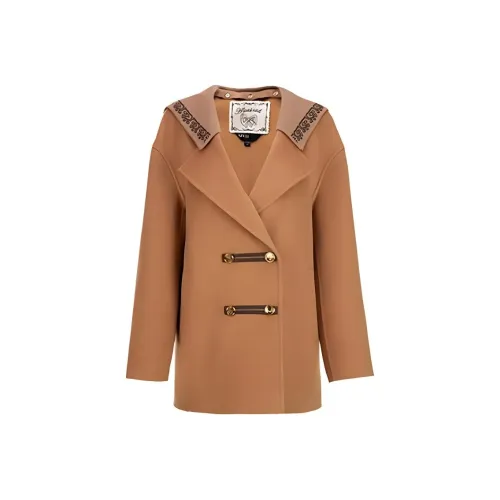 AIVEI Куртки и Пальто Женские Коричневый