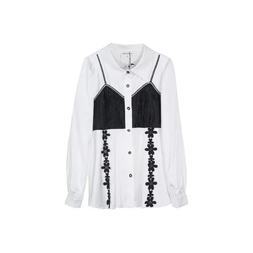 LCEVHZ'S Белые Женские Рубашки