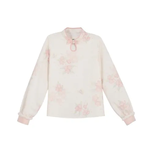 Snbl Абрикос Женские Рубашки