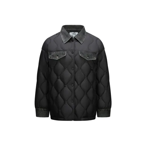 Semir Пуховик Женский Черный