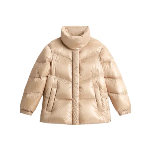 WOOLRICH Пуховик Женский Коричневый