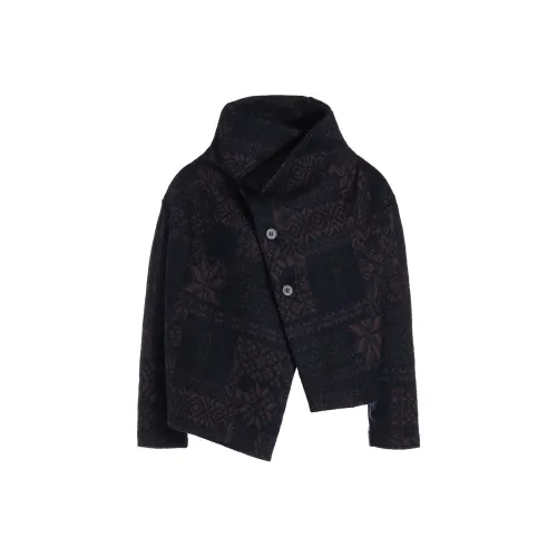 Yohji Yamamoto Морской Женские Куртки