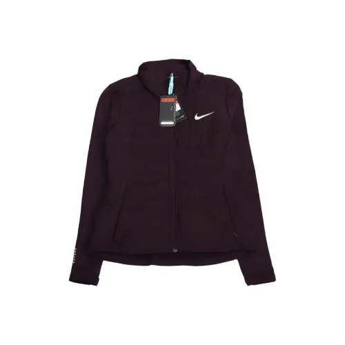 NIKE Бургундский Женские Куртки