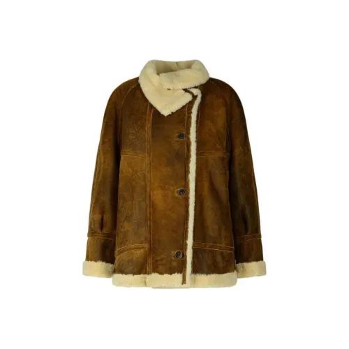 SALVATORE SANTORO Куртки и Пальто Женские Коричневый