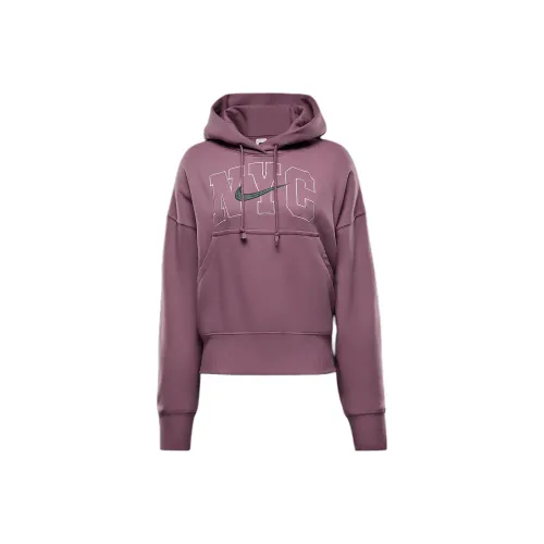 nike Sportswear Phoenix Fleece FW24 Толстовка Женская Сливовый Красный