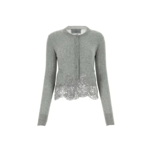 ERMANNO SCERVINO Серый Женские Кашемировые Свитеры