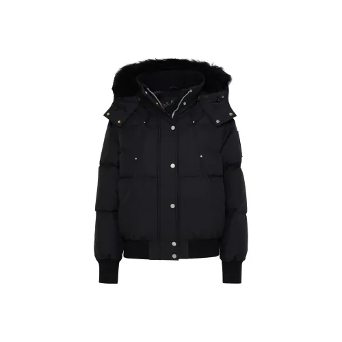 Moose Knuckles Пуховик Пальто Женское Черное
