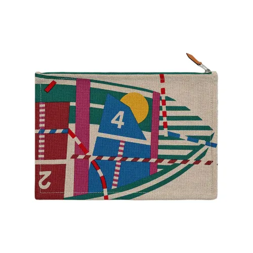 HERMES Optimist Хлопок Путешествие Сумка для хранения Унисекс Зеленый и Многоцветный