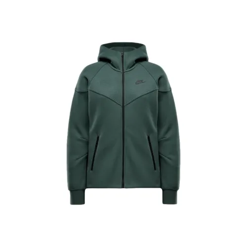 nike Sportswear Tech Fleece FW24 Толстовка Женская Винтажный Зеленый