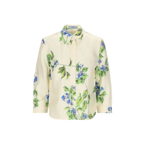 PRADA Бежевые Женские Рубашки