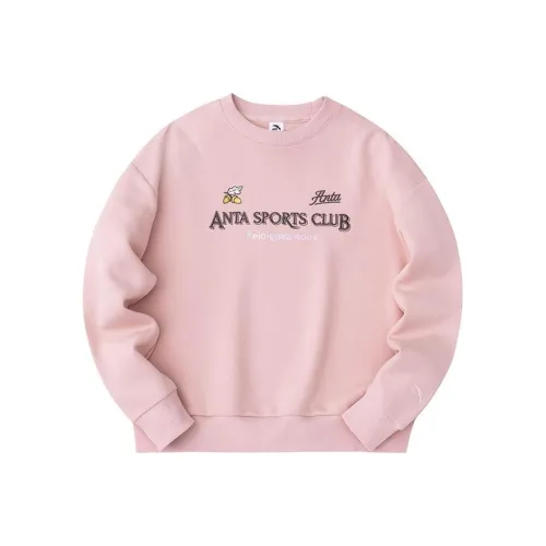 ANTA Life Collection Sports Life Collection Толстовка Женская Бежевый Песочный Розовый