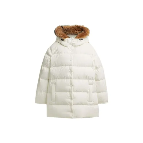 COACH FW24 Пуховик Женский Белый