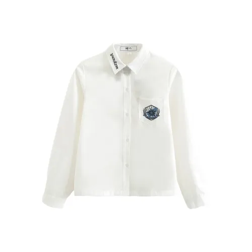 SHENBEI JK Рубашка Женская Dreaming In The Clouds