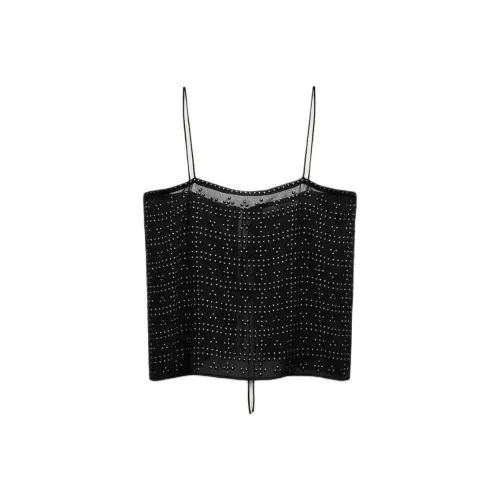 ZARA ZW Series Топ на бретелях Женский Черный