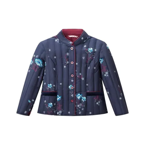 SNOW FLYING Пуховик Женские PEUGEOT Синий