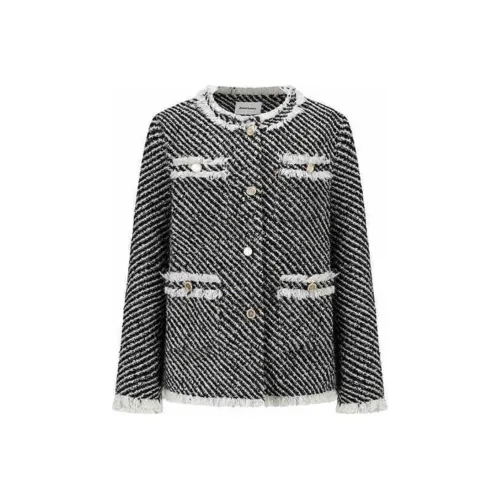 Alexia Sandra Куртки и Пальто Женские Черный Белый