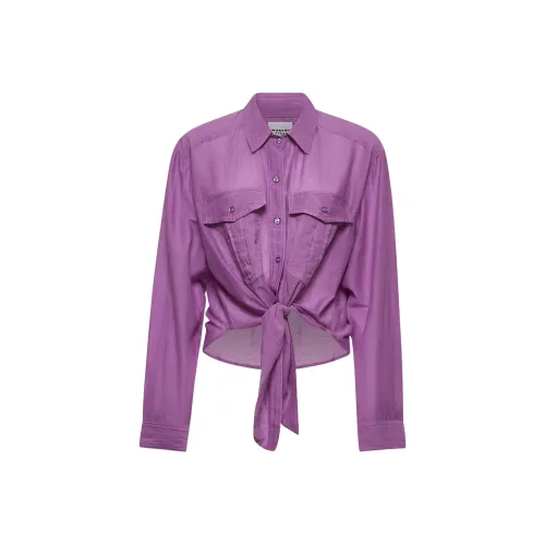 ISABEL MARANT ETOILE Рубашка Женская Фиолетовая