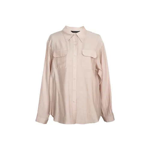 ROEYSHOUSE Рубашка Женская Светло-Розовая