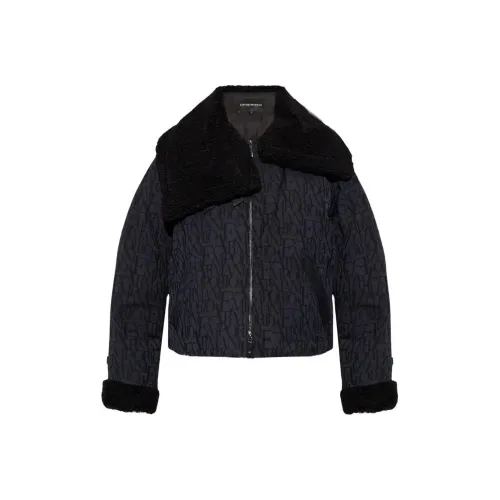 EMPORIO ARMANI SS24 Куртки и Пальто Женские Черный