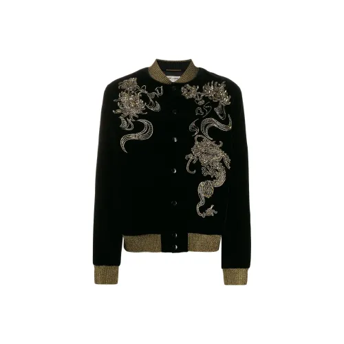 SAINT LAURENT Куртка Женская Черная